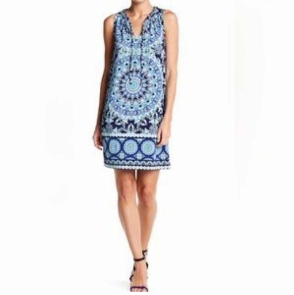Mandalas Shift Dress